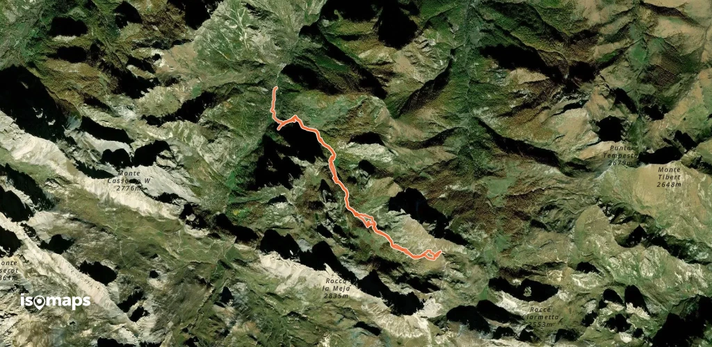 Monte la Bianca - depuis Preit