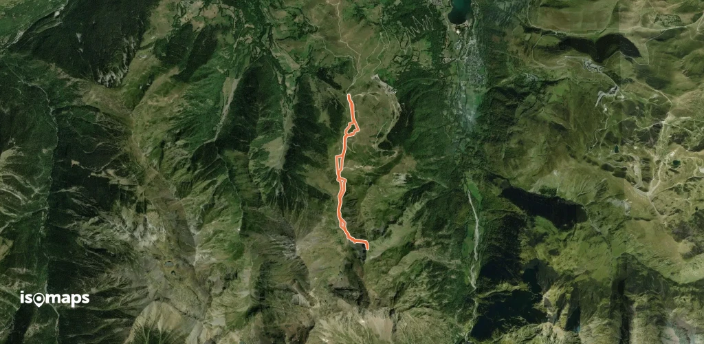 Vallon de Sarrouyes - Couloir de Bassias par le vallon de Sarrouyes