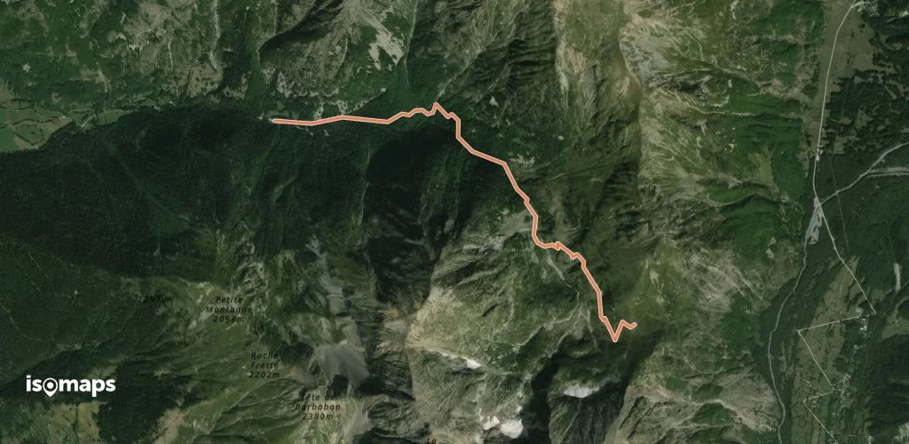 Plancol - versant W depuis Moulin Vieux