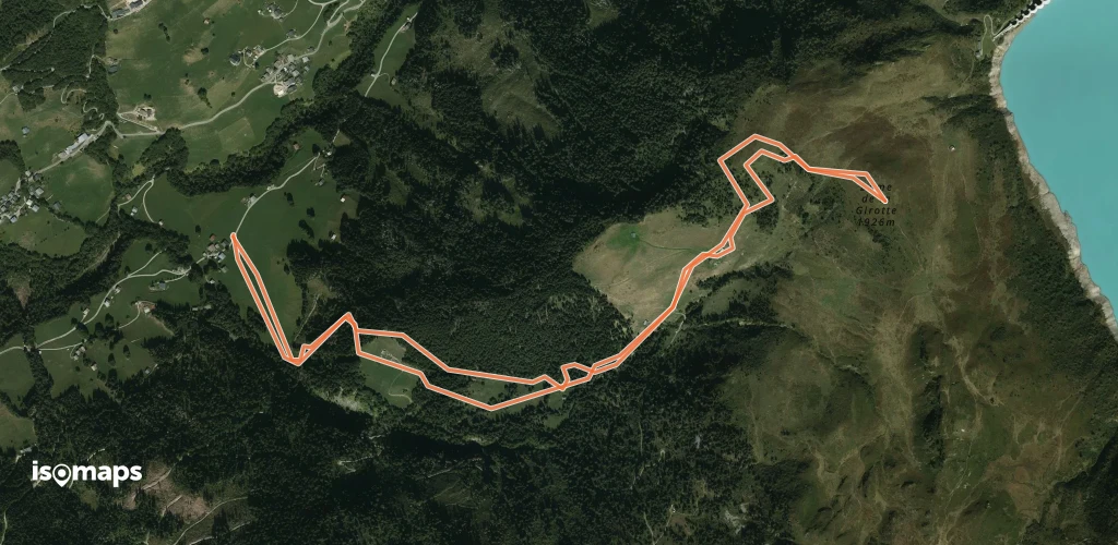 Dôme de la Girotte - Versant SW