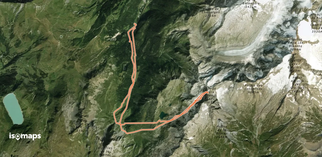 Mont Tondu - Pain de Sucre - Couloir SW