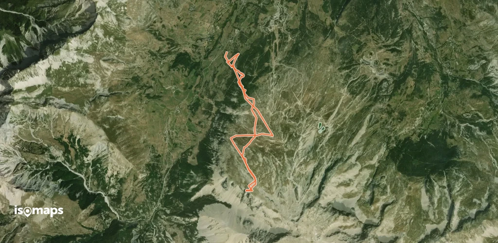 Tête de Pied Gros, par le Vallon d'Agnières et Serre Sarrasin