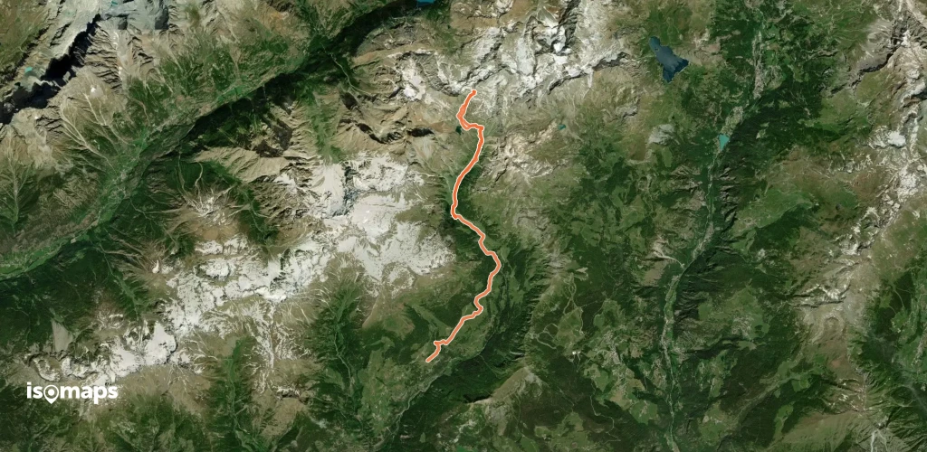 Col de Livournea - depuis le Vallon de Saint Barthélémy