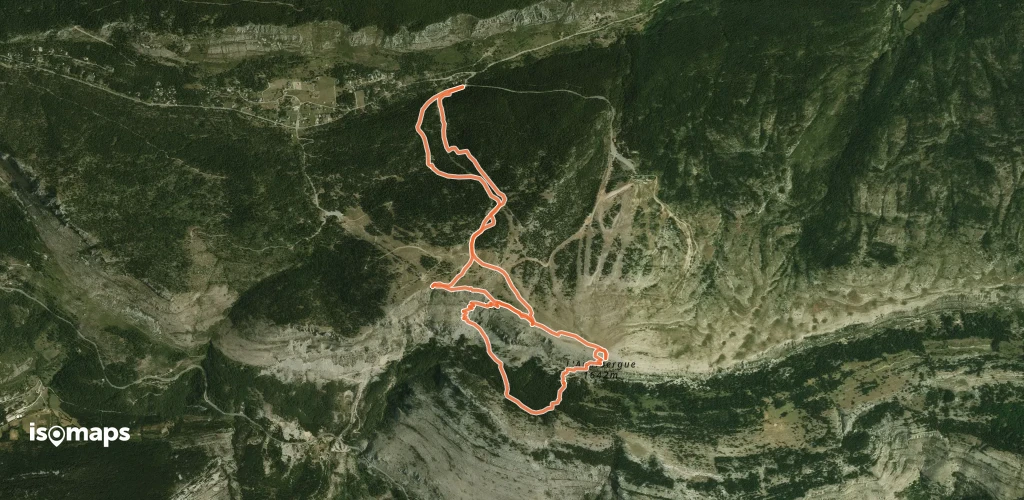 Montagne de l'Audibergue - Crêtes de l'Audibergue et descente versant S