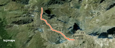 Becs de Bosson - Le Louché Lac