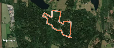 Palsgård Skov Blå rute