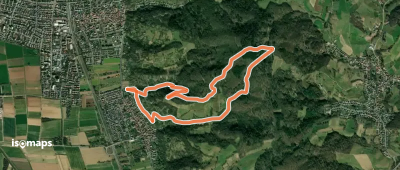 Rundwanderweg Friedhof Sulzbach 1: Bannholz-Weg