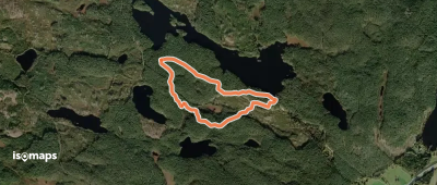 Motionsspår gul 3 km