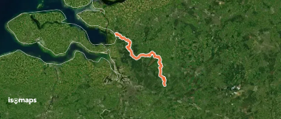 GR 5 Belgie, Vlaanderen Noord
