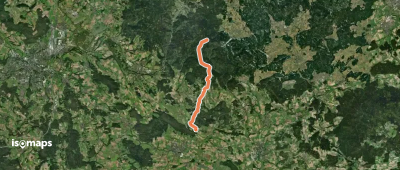 Verbindungsweg Tauritzmühle-Königskron-Südweg "Weissblau"