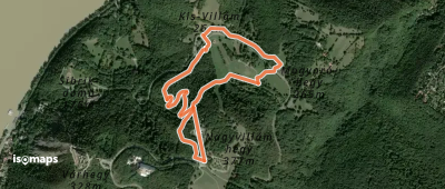 K↺ (Nagy-Villám, autóparkoló - Visegrád, Mogyoró-hegy)