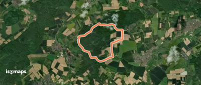 Wanderwege im Ronneburger Wald Nr.3