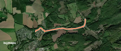 Wanderweg A1 bei Blomberg