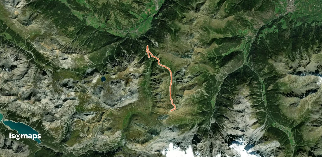 Blockhaus - Alp Prasüra - Sella da Piz Cotschen