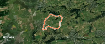 Östlich von Iggingen mit Blick auf die Alb