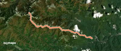 石尾根縦走路