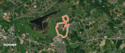 Landschapswandeling Schulensbroek Blauwe ruit