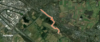 European Long distance path E1 - part Germany, Hamburg (alternative route Boberger Düne)