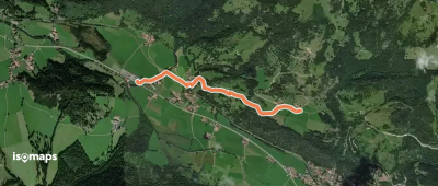 Wanderweg 660c - Osterhofen - Hochkreuth
