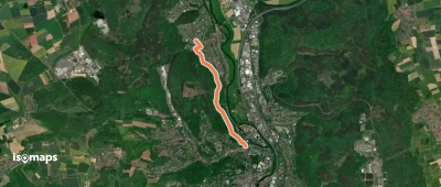 [C4] - Wanderweg des Verkehrs- und Verschönerungsvereins Marburg - Elisabethkirche - Wehrda-Schwimmbad