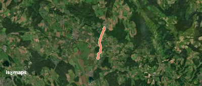 Nebenweg des Schwäbischen Albvereins (blauer Balken)