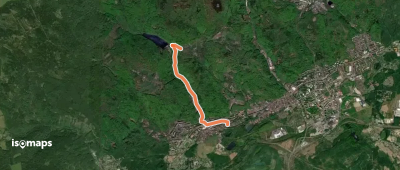 [Ž] Hamr - Nad hrází Mostecké přehrady