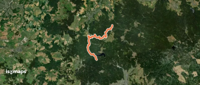 Gelbe Markierung