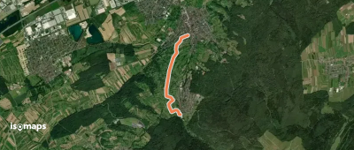 Malsch Friedhofstraße - Waldprechtsweier Ortsmitte
