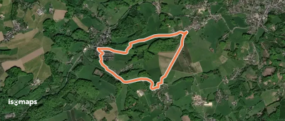 [△] Rundweg offenes Dreieck Wanderparkplatz Asselborner Mühle