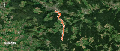 Nebenlinie des SAV (blaues Kreuz)