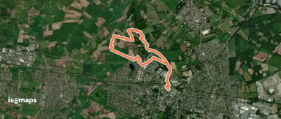 WNW Twente - Glane/Gronau - groene route