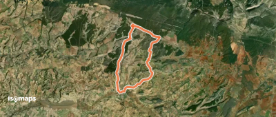 Sendero del monte de Cobos