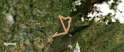 Camino a Vereda Honduras y Río Cane