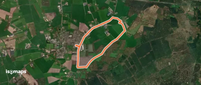 WNW Twente - Haarle/Sprengenberg - rode route
