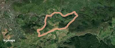 Rundwanderweg Bensheim Bordmühle 3: Alpengassen-Weg