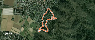 Rundwanderweg Alsbach-Hähnlein Herzog-Ulrich-Ruhe 2: Panoramaweg