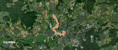 Zugangsweg zum Lahnwanderweg (ab Hbf Gießen)