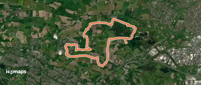 WNW Twente - Deurningen/Het Hulsbeek-West - oranje route
