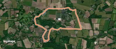 WNW Twente - Saasveld - blauwe route