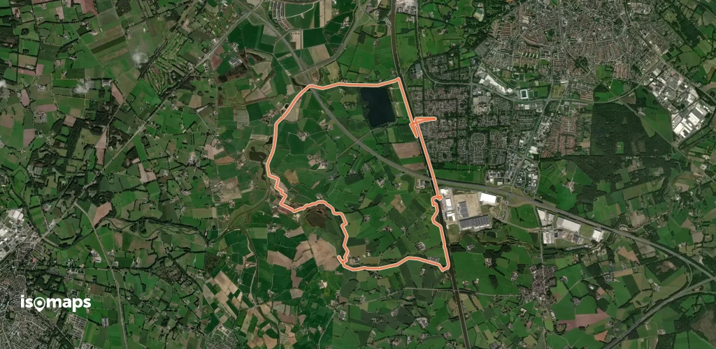 WNW Twente - Mokkelengoor/Ypelo - groene route