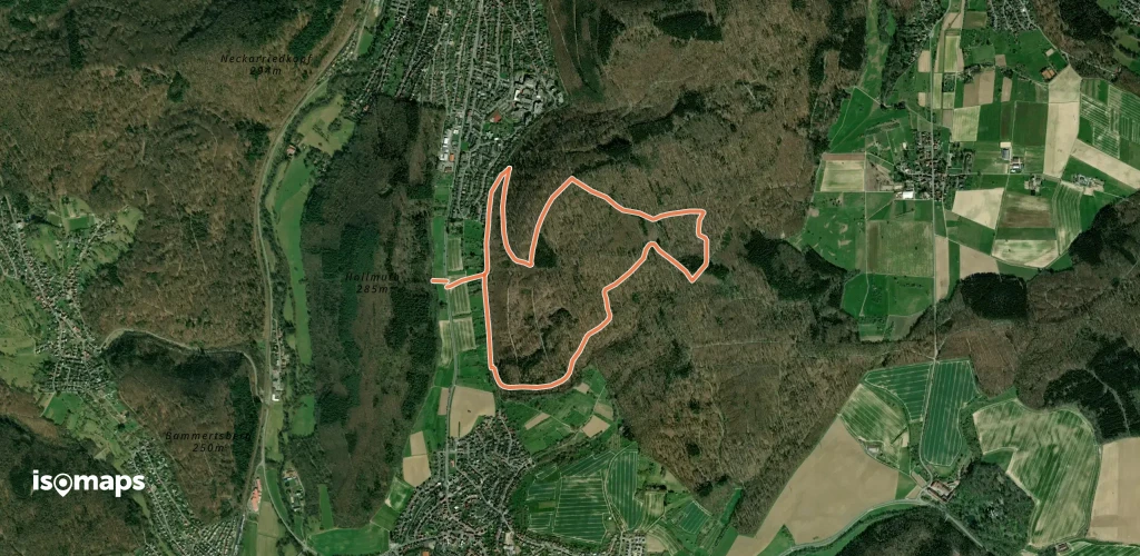 Rundwanderweg Drei-Hasen-Hütte 3: Nonnenbrunnen-Weg