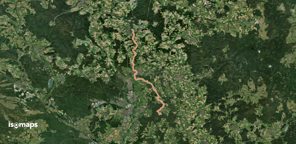 Goldsteig 4: Neuhaus - Letzau/Oberhöll