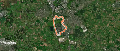 WNW Twente - Beeklustpark - rode route