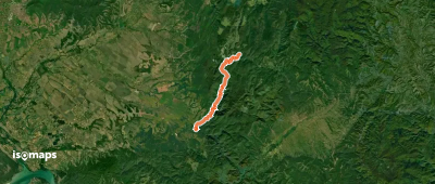 Miniș – Cantonul Crivina – Valea Beiului Sec - Lacul Ochiul Beiului – Podul Beiului