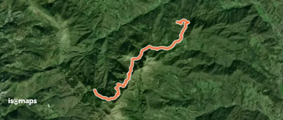 Case Colea - Colli di Valletti – Sella delle Matite - Rocche di Valletti - Bivio AV5T