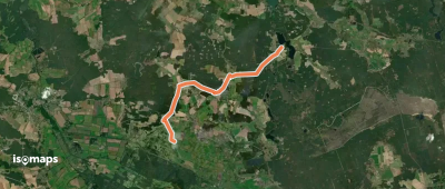 Grüner Balken Wußwerk-Caminchen- Waldow-Mochow-Mochowsee