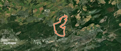 Waldlaufparcours Kaiserslautern Rot