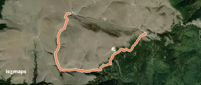 Piatra Turcului/Sub cetate - Șaua Vânturiș - telescaun Valea Soarelui