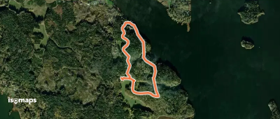 Frösåker Röd slinga 2,5 km