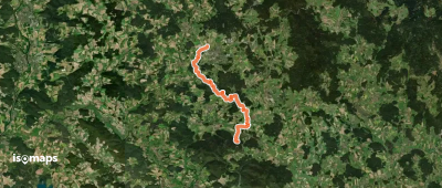Goldsteig N8-Teilabschnitt: Oberviechtach - Abzweigung Nord-Südroute Kulzer Moos